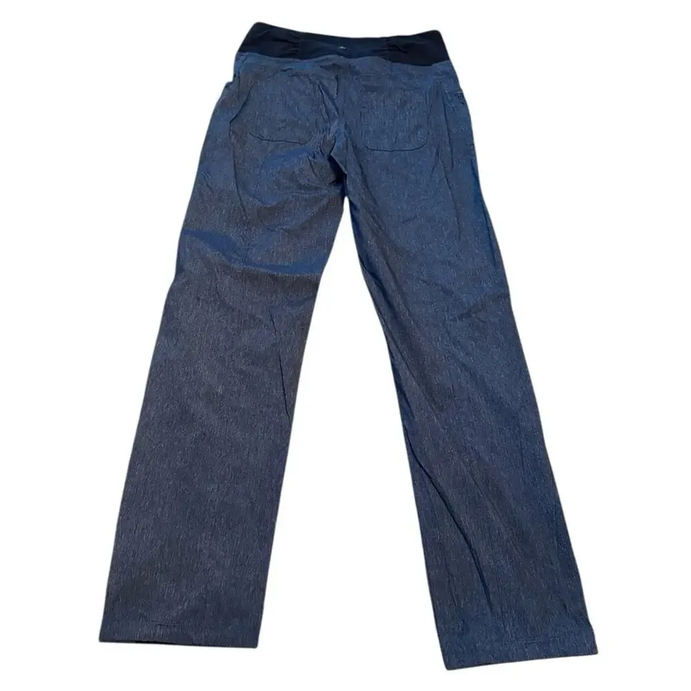Prana Women’s Medium Charcoal/ blue Jean color long pants - Picture 7 of 7